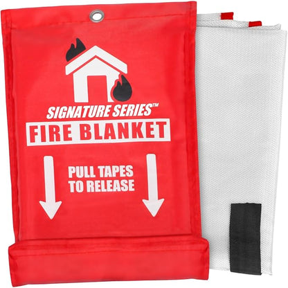 Signature Series Fire Blanket, Flame Suppression Fiberglass Blanket by CertifiedBrands