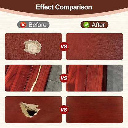BONCART Mahogany Wood Filler, Wood Putty can Quickly Repair Holes, and Scorched - Image 3