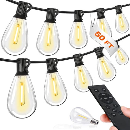 Tenmiro 50FT LED Outdoor String Lights by Tenmiro