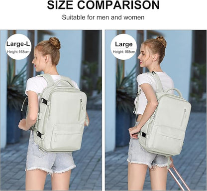 WONHOX Large Travel Backpack Carry on Flight Approved Laptop Work Business - Image 7