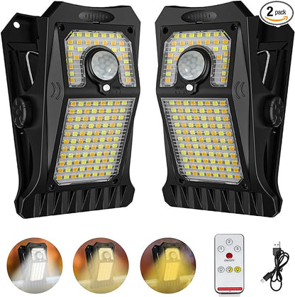 Tryme 118Leds Solar Lights Outdoor Clip Motion Sensor Lights Security Light 3 by Tryme