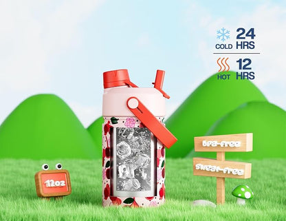 12 oz Kids Insulated Water Bottle - Image 4