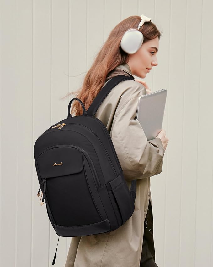 LOVEVOOK Laptop Backpack for Women, 15.6 inch Waterproof College Backpack Woman - Image 8