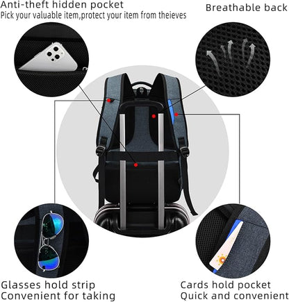 DUSLANG 17 Inch Laptop Backpack - Image 5