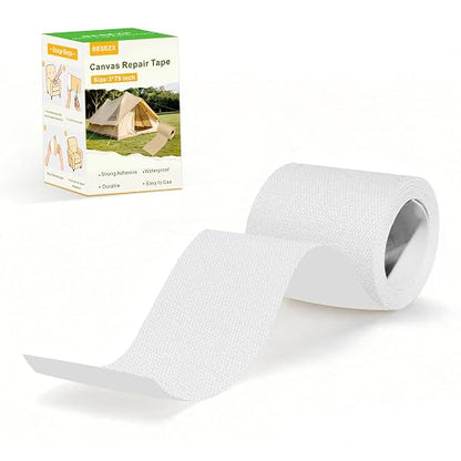 Besezx Canvas Repair Tape, Outdoor Gear Patch, 3x79 Inches, Waterproof by Besezx