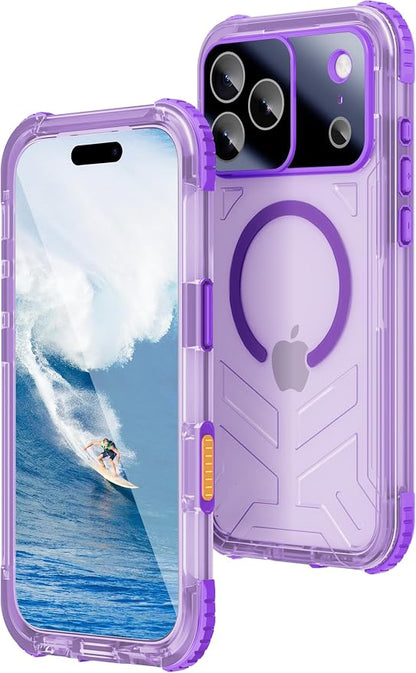 WIFORT for iPhone 17 Pro Max Waterproof Case, by WIFORT