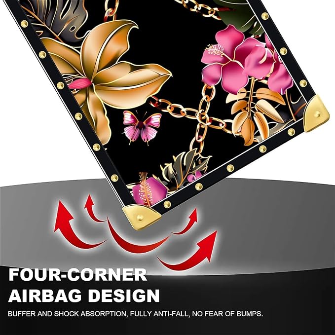 for iPhone 17 Air Case Luxury Golden Decoration - Image 6