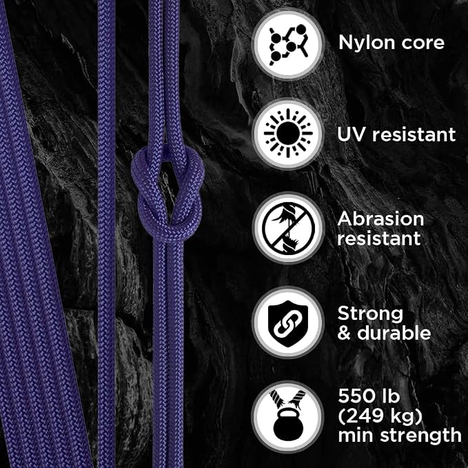 TECEUM Reflective Paracord Rope 1000 – 1000ft/200ft/100ft/50ft – 40+ Colors – - Image 3