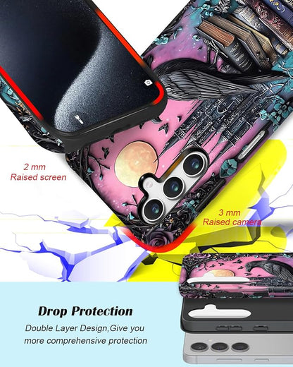 Compatible for Samsung Galaxy A36 5G Case, Dual Layer Heavy Duty 2 in 1 - Image 3