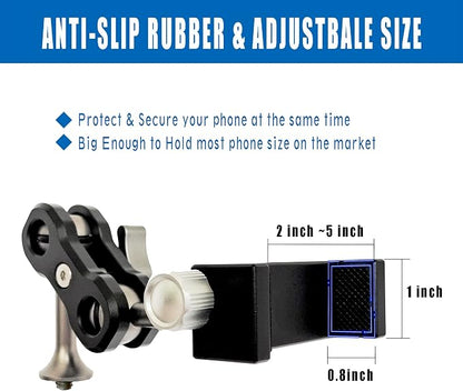 AUSCAMOTEK Aluminum Phone Mount - Image 5