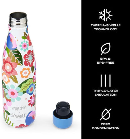 S'well Stainless Steel Water Bottle, Steffi Lynn x S'well, Triple Layered - Image 3