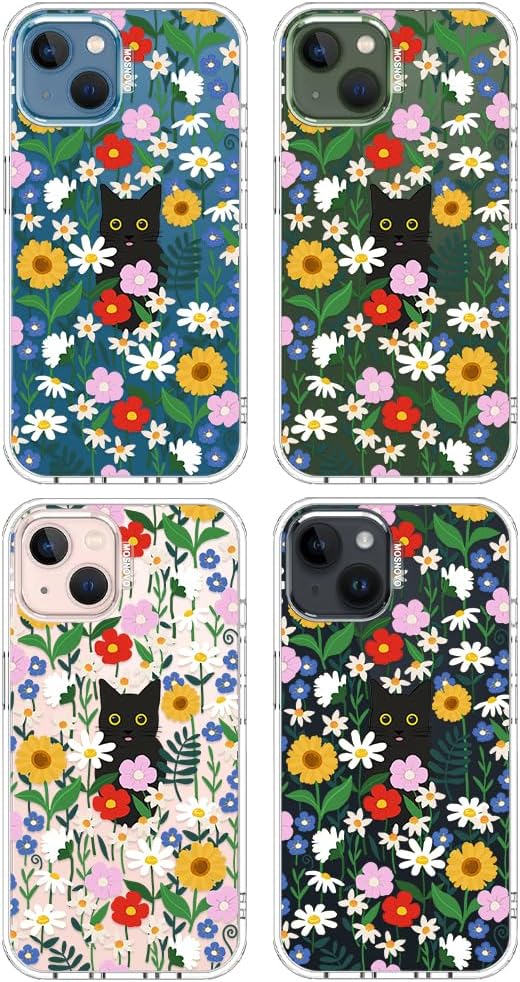 MOSNOVO for iPhone 13/14 Case | Military Grade 6.6ft Drop Tested | Clear - Image 4