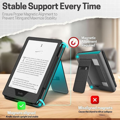 TNP Stand Case for Kindle Paperwhite 12th Generation 2024 / Kindle Colorsoft - Image 8