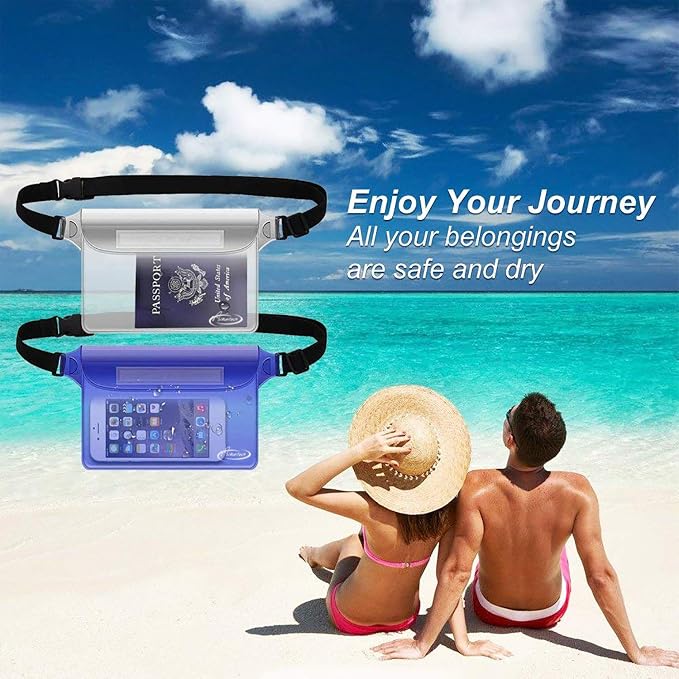 AiRunTech Clear Fanny Pack Waterproof, Beach Cruise Ship Essential Accessories - Image 7