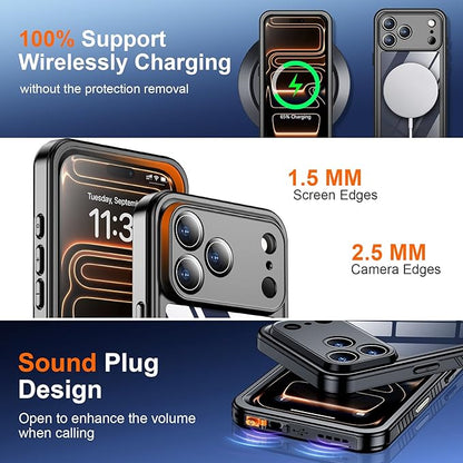 SPIDERCASE for iPhone 17 Pro Max Case Waterproof, Built-in Lens & Screen - Image 5