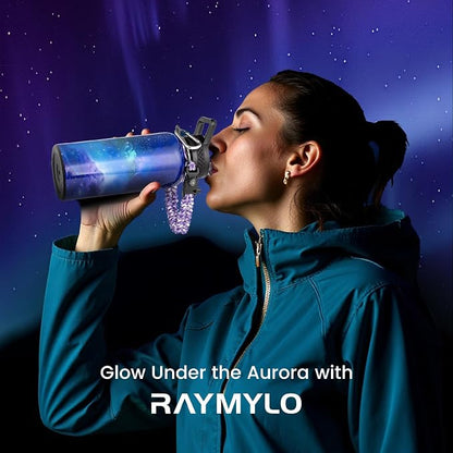RAYMYLO Insulated Water Bottle 32 oz, Triple Wall Vacuum Stainless Steel - Image 2