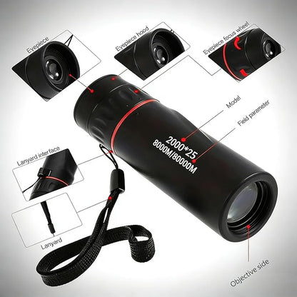 Mini Monocular Telescope, 25X High Definition HD - Image 6