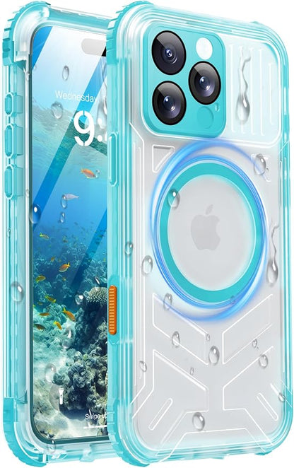 for iPhone 16 Pro Waterproof Case by Haireca
