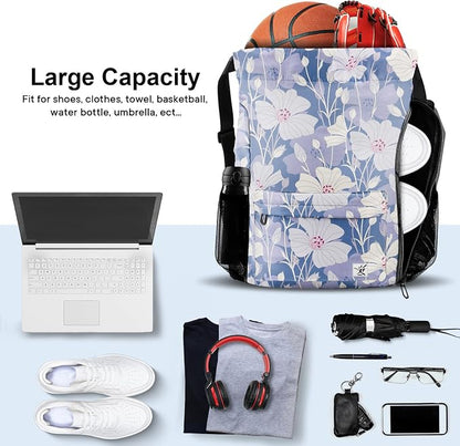 Drawstring Backpack with Mesh Pockets String Gym Bag Sackpack Sandproof Water - Image 2