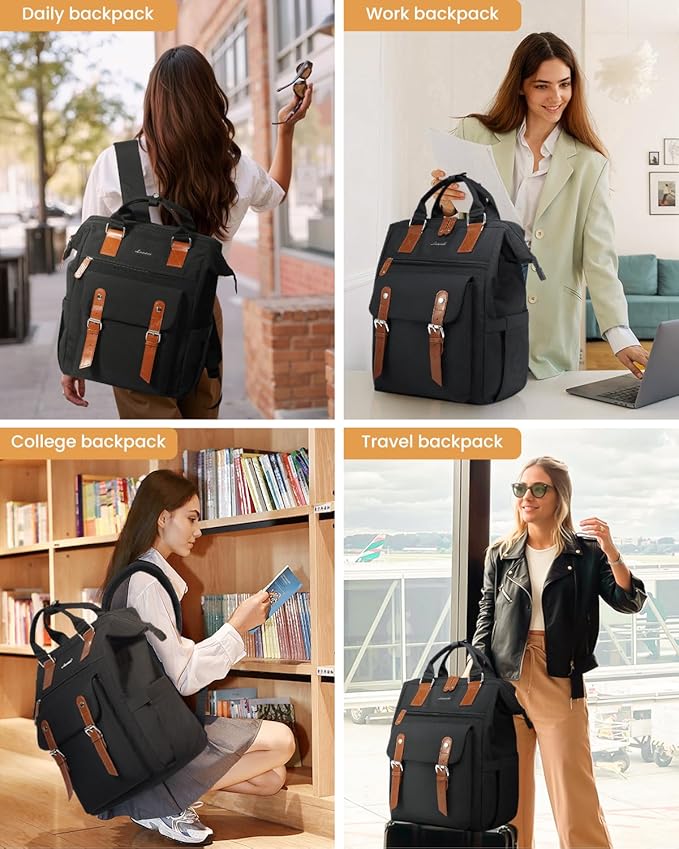 LOVEVOOK Extra Large Travel Laptop Backpack - Image 9
