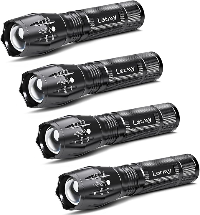LETMY LED Tactical Flashlight S2000 by Letmy
