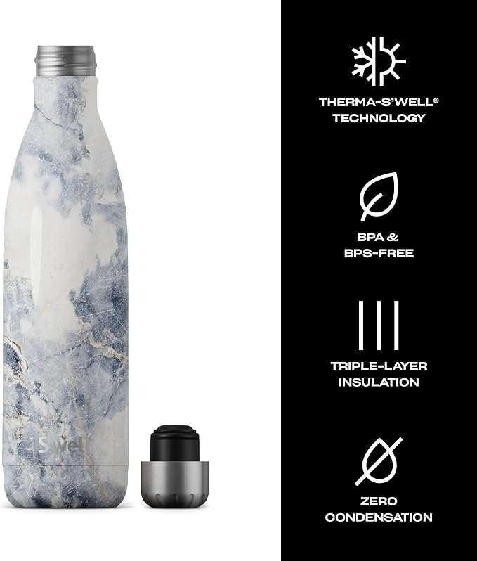 S'well Stainless Steel Water Bottle, Triple Layered Vacuum Insulated Containers - Image 4
