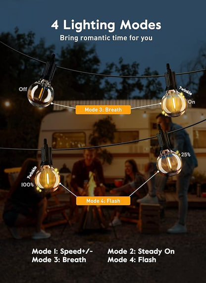 Brightown Led String Lights Outdoor 38Ft - Image 3