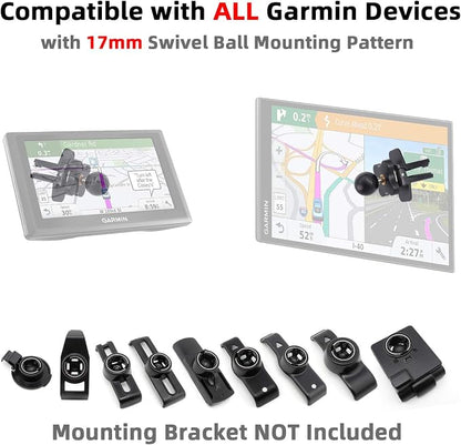 for Garmin Air Vent Mount Holder - 17mm Ball Phone/GPS Vent Mount Base - Image 2