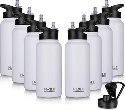 HASLE OUTFITTERS 32 oz Insulated Water Bottle Stainless Steel Double Walled by HASLEOUTFITTERS