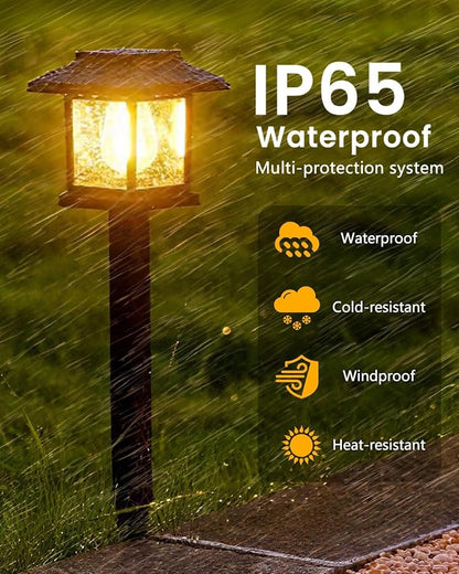 16-Pack Solar Lights Outdoor, Solar Powered Garden Lights, Outdoor Waterproof - Image 7