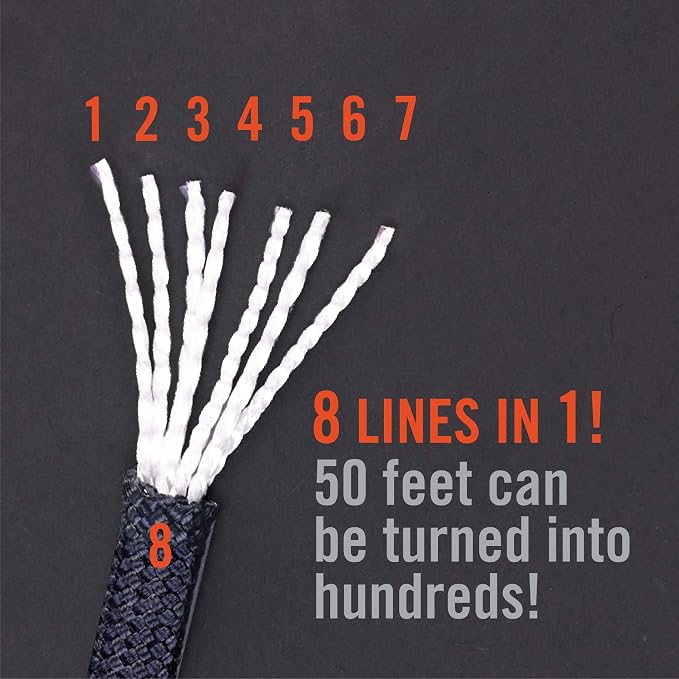 Atwood Rope MFG 550 Paracord 100 Feet 7-Strand Core Nylon Parachute Cord - Image 4