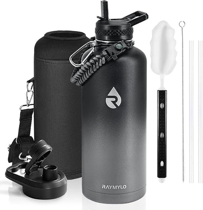 RAYMYLO Insulated Water Bottle 87 oz, Triple Wall Vacuum Stainless Steel by RAYMYLO
