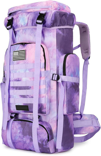 Hiking Backpack for Men 70L/100L Camping Backpack Military Rucksack Molle 3 by W+WINTMING