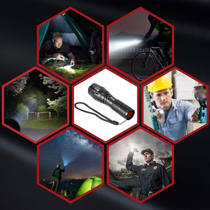 PeakPlus Rechargeable Tactical Flashlight LFX1000 - Image 7
