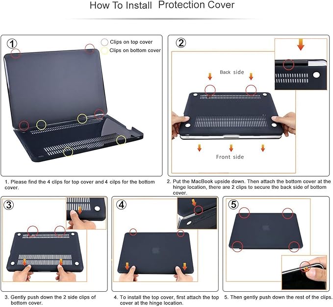 Printed Case for MacBook Air M1 13 inch 2020 2019 2018 Release, Aesthetic Hard - Image 7