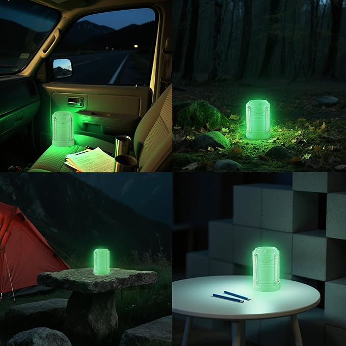 Lichamp LED Camping Lantern, 4 Pack Battery Powered Flashlight - Image 8