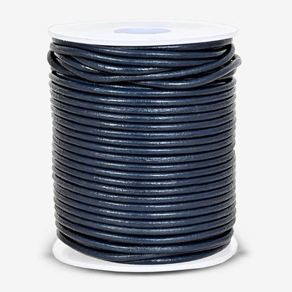 GENIQUE Real/Genuine Round Leather String Cord - Image 2