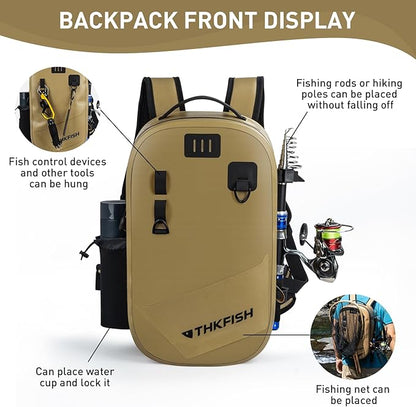 THKFISH IPX8 Waterproof Fishing Backpack - Image 2