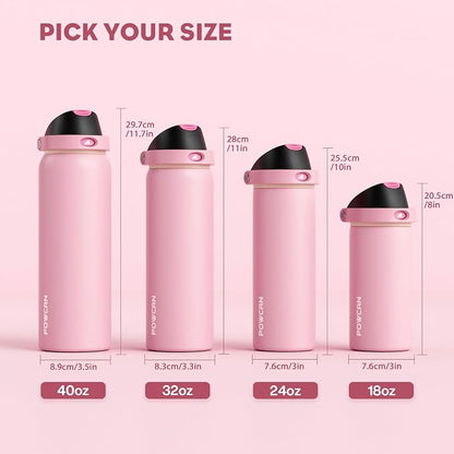 POWCAN 18 oz Insulated Water Bottle - Image 8