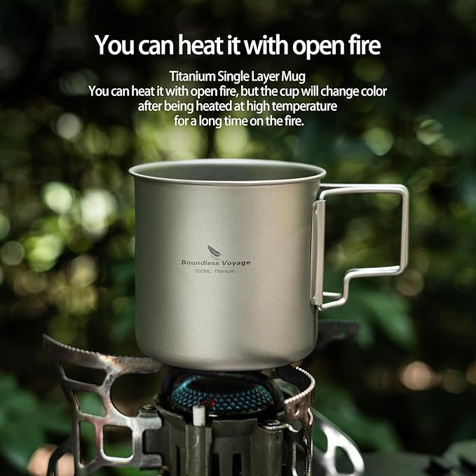 iBasingo 500ml Titanium Cup - Image 4