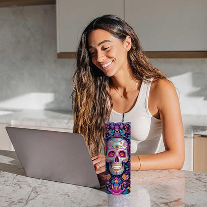 Firmiso 20 oz Tumbler | Skinny Insulated Travel Mug - Image 4