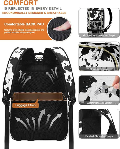 Capolo Travel Backpack for Women Men Waterproof Laptop Backpack Airlines - Image 6