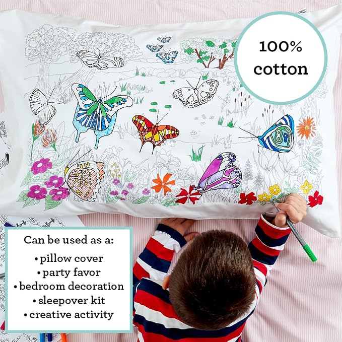 eatsleepdoodle - Coloring Pillowcase - Image 6