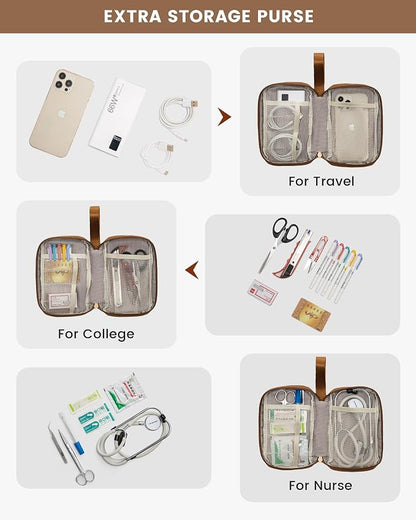 LOVEVOOK Laptop Backpack for Women, 15.6 Inch Work Laptop Bag - Image 7