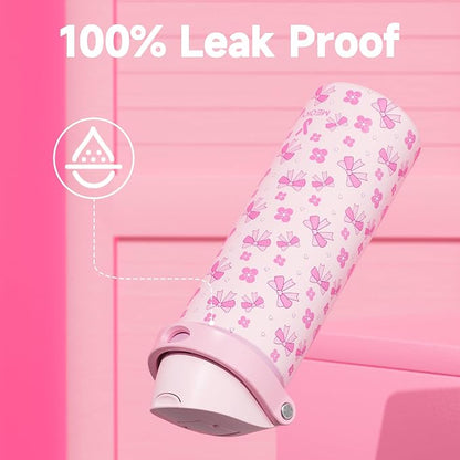 24 oz Insulated Water Bottle for Women: Meoky Stainless Steel Water Bottle - Image 5