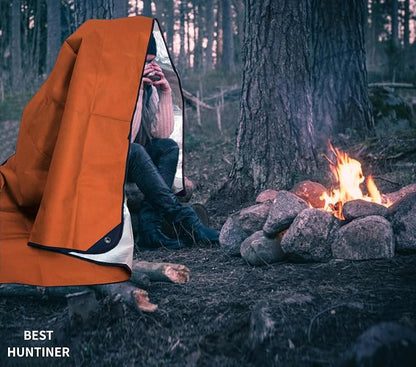 Heavy Duty Survival Blanket -Multifunctional Reflective Tarp Thermal Blanket - Image 4