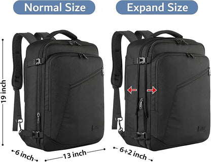 MATEIN Carry on Backpack, Extra Large Travel Backpack Expandable Airplane - Image 5