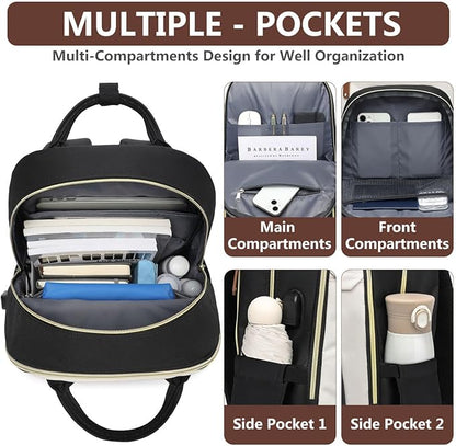 Laptop Backpack for Women College Bookbag - Image 3