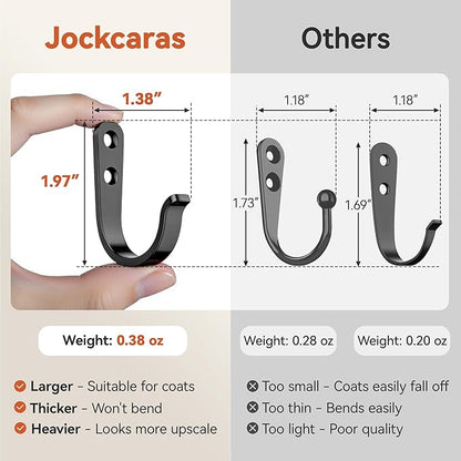 20Pcs Wall Hooks for Bathroom, and Garage - Image 6