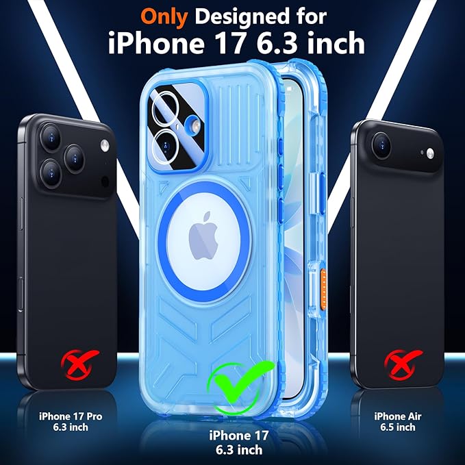 SPIDERCASE Magnetic for iPhone 17 Case Waterproof, 12FT Military Shockproof - Image 2